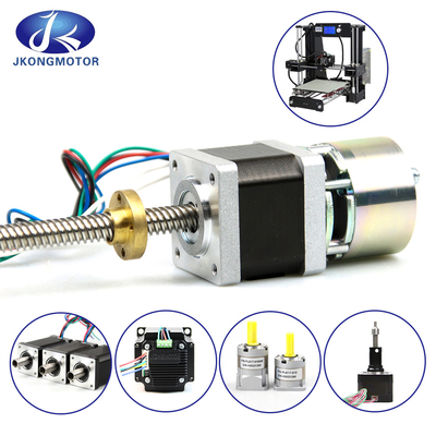 Jkongmotor NEMA 8/11/14/17/23/24/34 T5/T8/T10 Τραπεζοειδής τροχιά βίδας γραμμική βήμα με βήμα με βίδη βίδη με μολύβι