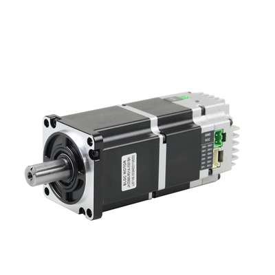 Jkongmotor Ενσωματωμένος DC Servo Motor 24 36V 0,45nm 3000rpm 57X57mm 140W DC Servo Motors με RS485 Canopen για υφαντικές