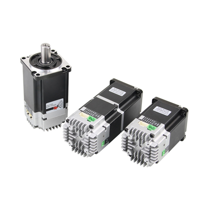 Jkongmotor Ενσωματωμένος DC Servo Motor 24 36V 0,45nm 3000rpm 57X57mm 140W DC Servo Motors με RS485 Canopen για υφαντικές