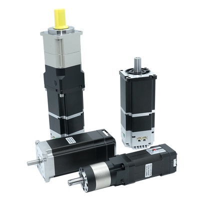 Jkongmotor Ενσωματωμένος DC Servo Motor 24 36V 0,45nm 3000rpm 57X57mm 140W DC Servo Motors με RS485 Canopen για υφαντικές