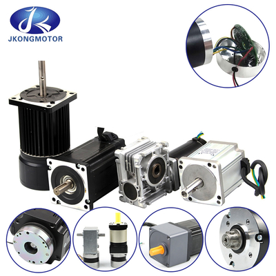 Jkongmotor 28mm-130mm/ Δύναμη 10W-2000W/ CE RoHS / Προσαρμόσιμο / BLDC Brushless DC κινητήρες επιλογή με ελεγκτή κιβώτιο ταχυτήτων