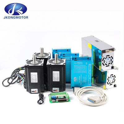 Jkongmotor Nema 11 17 23 24 34 Σύνολο υβριδικών κλειστών βρόχων κλειστών βρόχων με κωδικοποιητή / φρένο / κιβώτιο ταχυτήτων