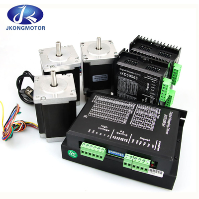 Jkongmotor Nema 11 17 23 24 34 Σύνολο υβριδικών κλειστών βρόχων κλειστών βρόχων με κωδικοποιητή / φρένο / κιβώτιο ταχυτήτων