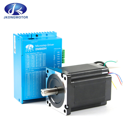 Jkongmotor Μεγάλη ροπή 12Nm Nema34 Κλειστό βρόχο γραμμικό βήμα κινητήρα για μηχανή σεξ με κωδικοποιητή και οδηγό