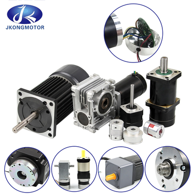 Jkongmotor Worm Gear Brushless DC Motor 200w 400w 80mm BLDC Motor 24V 48V Nema23 34 Πλανητικό κιβώτιο ταχυτήτων / φρένο / κωδικοποιητής