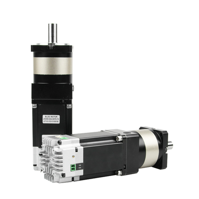 Εταιρεία Jkongmotor Nema24 60mm1.27nm DC Servo Motor 3000RPM 400W 48V Ενσωματωμένος οδηγός Canopen για αυτόματο ρομπότ Agv