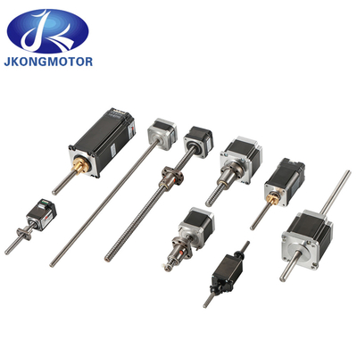 Jkongmotor Κινέζικο εργοστάσιο Nema8 11 14 16 17 23 24 34 Γραμμικός βήμα κινητήρας με μολύβι βίδα για 3D εκτυπωτή γραμμικό βήμα κινητήρα