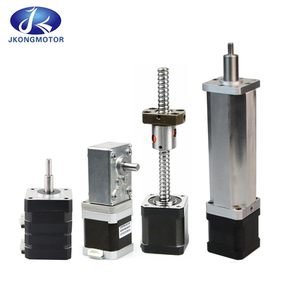 Jkongmotor Κινέζικο εργοστάσιο Nema8 11 14 16 17 23 24 34 Γραμμικός βήμα κινητήρας με μολύβι βίδα για 3D εκτυπωτή γραμμικό βήμα κινητήρα