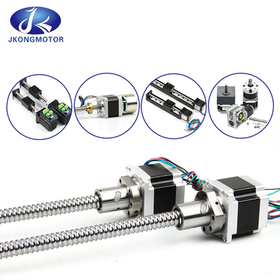 Jkongmotor Κινέζικο εργοστάσιο Nema8 11 14 16 17 23 24 34 Γραμμικός βήμα κινητήρας με μολύβι βίδα για 3D εκτυπωτή γραμμικό βήμα κινητήρα
