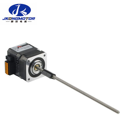 Jkongmotor Nema 17 ακριβές σύστημα γραμμικής κίνησης γραμμικό κινητήρα με ενσωματωμένο οδηγό για ενεργοποιητή τοποθέτησης τσιπ