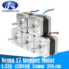 Υψηλή ροπή Nema 17 υβριδική Stepper μηχανή 7.3kg. Καλώδια εκατ. 4 για τον τρισδιάστατο εκτυπωτή