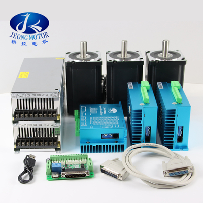Cnc πλάσμα 3 Stepper βρόχων άξονα 13Nm κλειστή Nema34 μηχανή