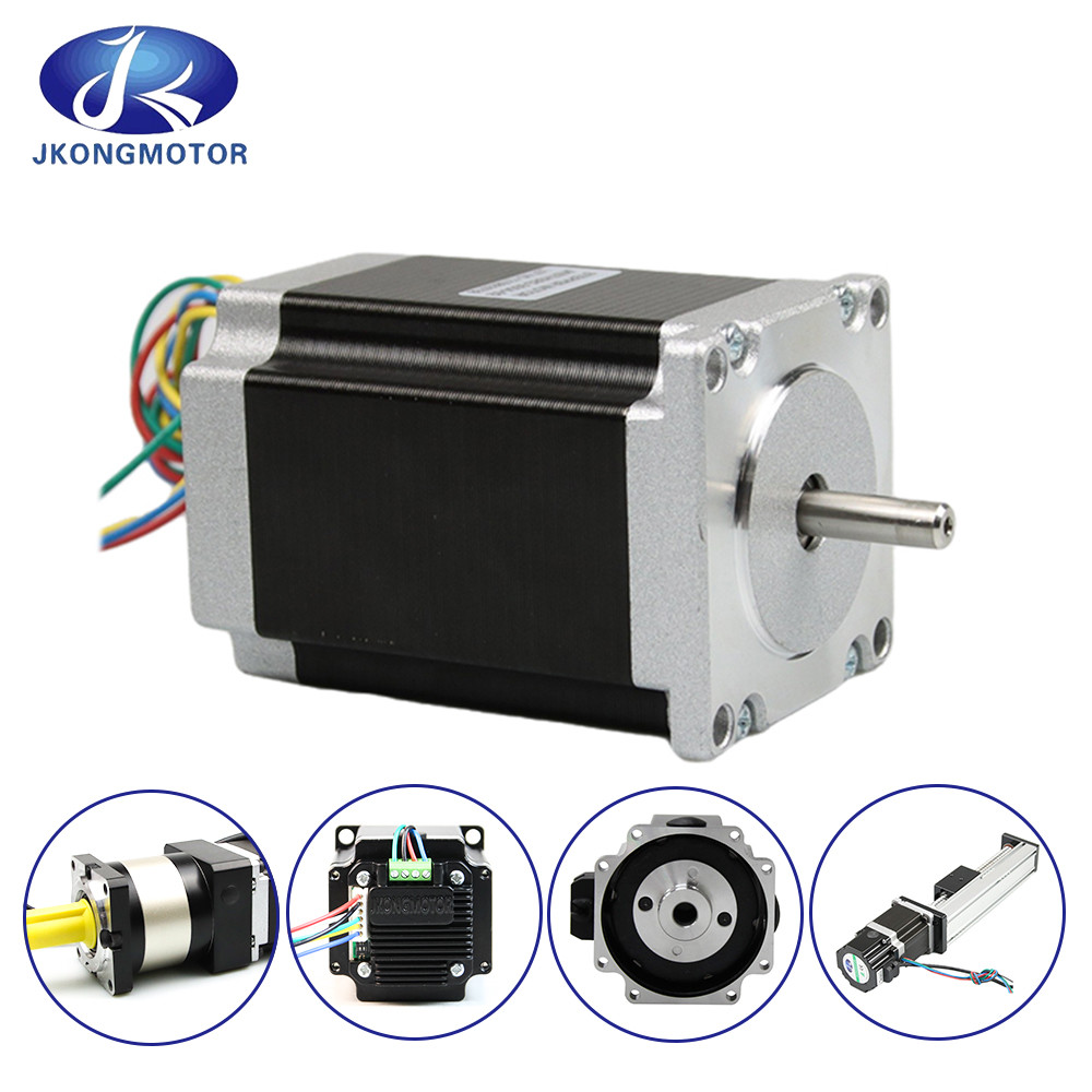 Jkongmotor Μεγάλη ροπή NEMA 17/23/34 Τύπος 86bygh 450A/450b/450c Κλειστό βρόχο βήμα κινητήρα για CNC Router Machine