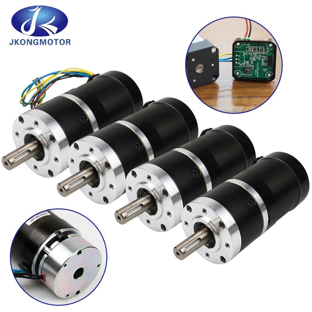 Jkongmotor Προσαρμοσμένος 24v 36v 48v BLDC μετατροπικός κινητήρας 3000rpm 42 57 60 80 BLDC Brushless Dc Gear Motor για μηχανή Cnc