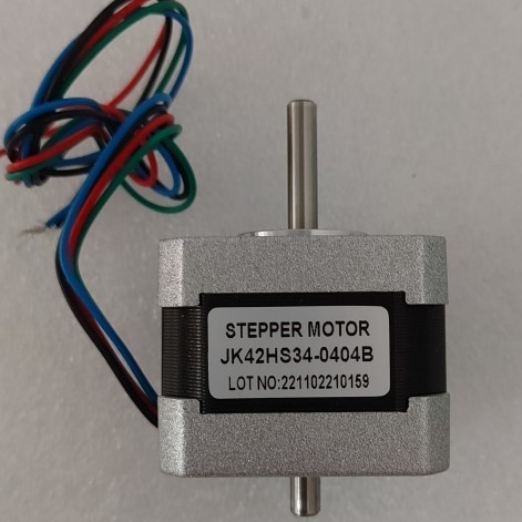 IMPULSE IM42HS34 Nema 17 Στάππερ κινητήρας 42HS34-0404B με διπλό άξονα για 3D εκτυπωτή