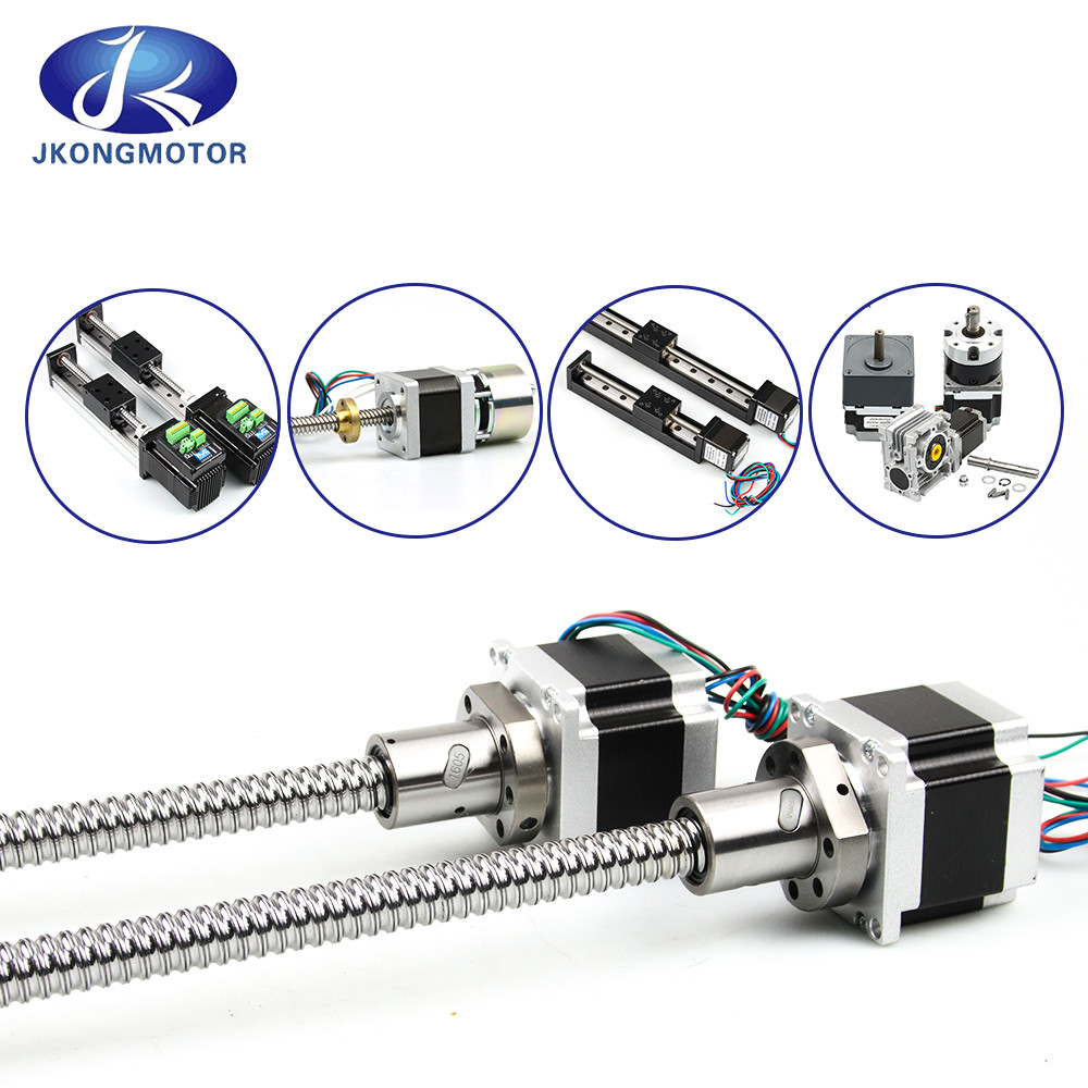Jkongmotor Γραμμικός κινητήρας βήματος Nema 11 17 23 34 Γραμμικός ηλεκτρικός κινητήρας με ανθεκτικό βρόχο στροφιάς μικρού γραμμικού κινητήρα